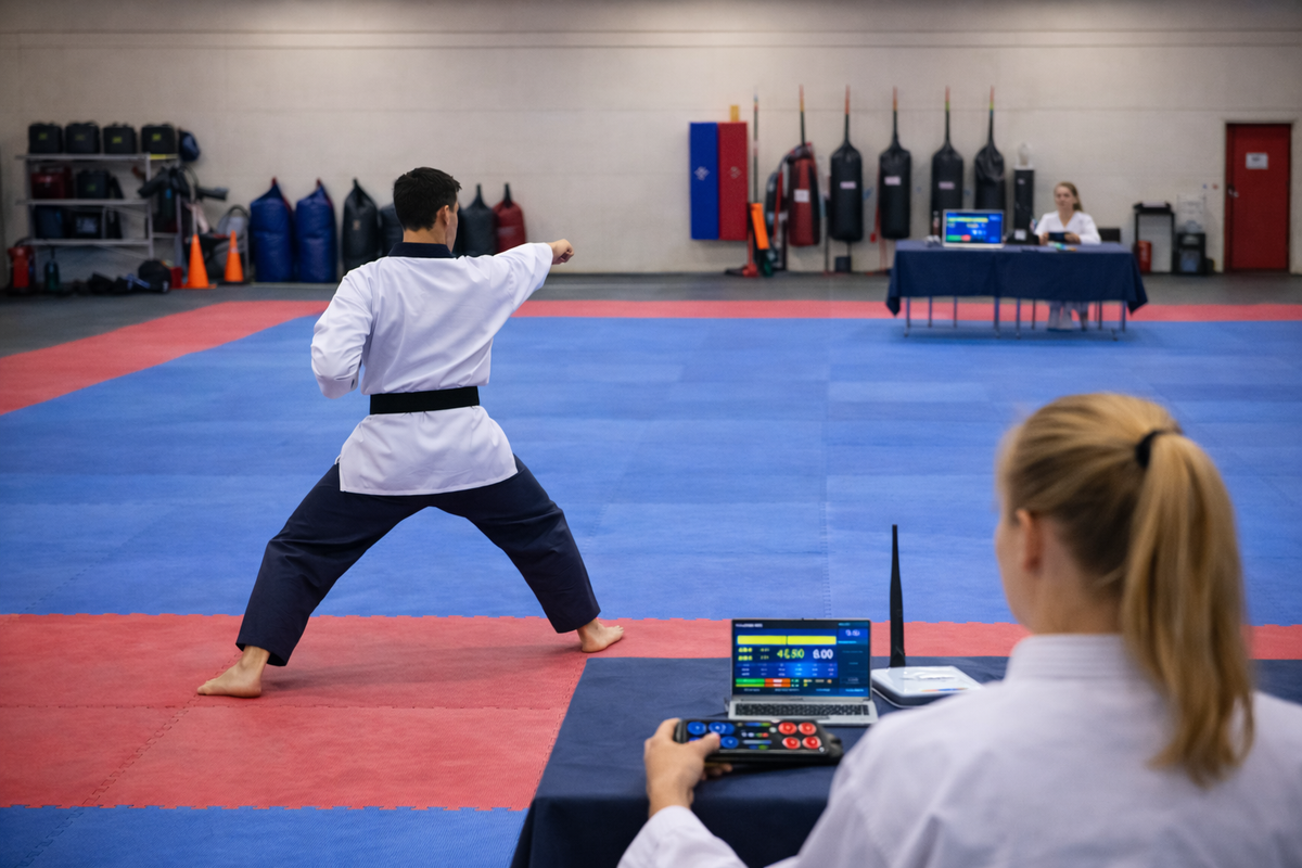 Athlete poomsae