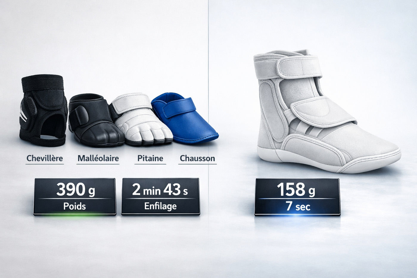 Pπ10 / P10 Kicktronics protection pied taekwondo 7